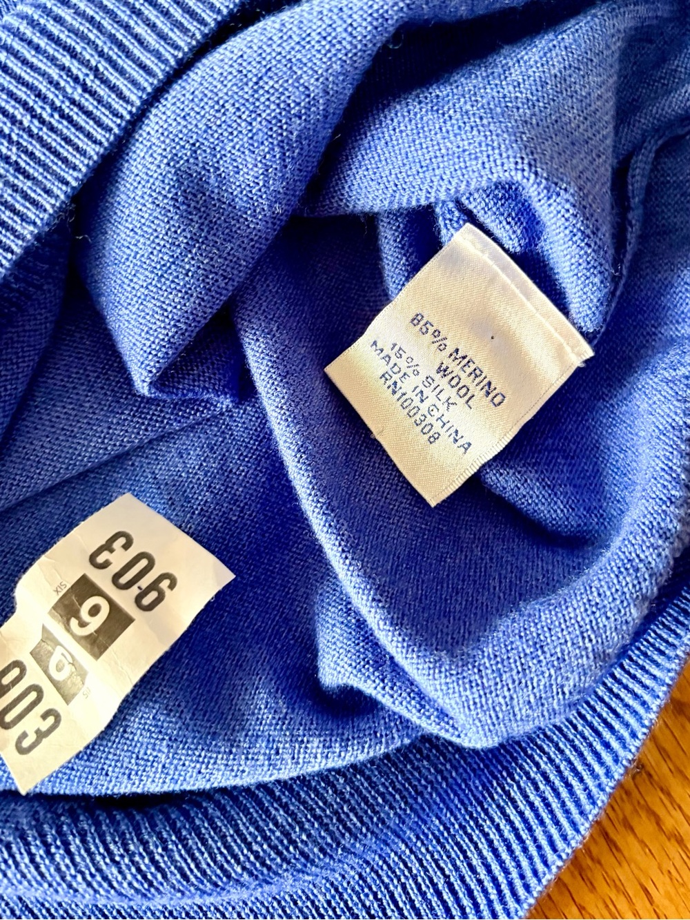 Peter Millar Men's Crewneck Sweater - Royal Blue - Picture 5 of 9